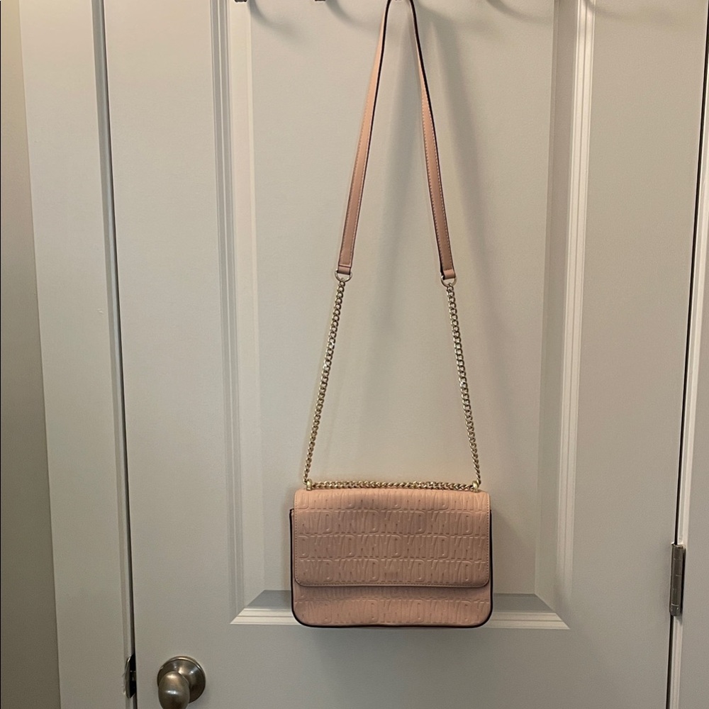 DKNY Pink Chain Strap Women's Bag